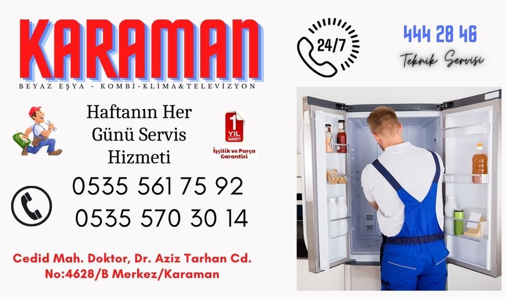 Karaman Çamaşır Makinesi Tamircisi